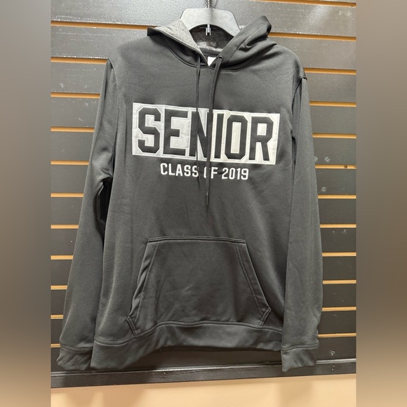 Jostens 2019 Classic Black Senior Hoodie - Picture 1 of 3